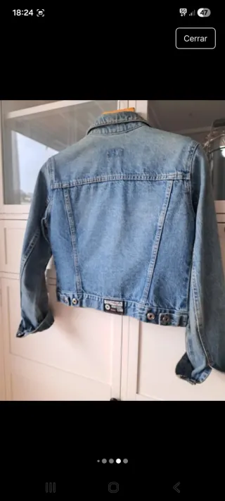 Cazadora vaquera azul