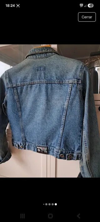 Cazadora vaquera azul