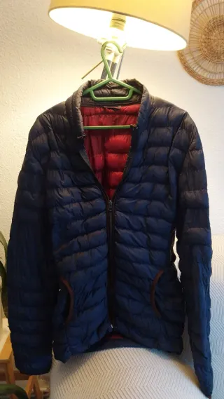 Chaqueta azul hombre