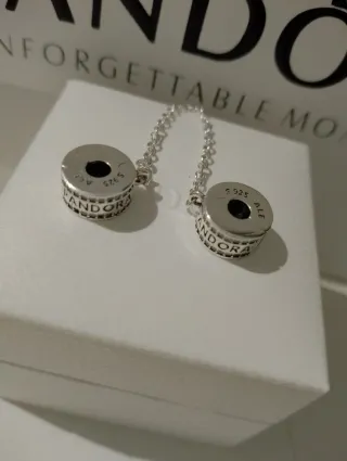 Cadena de seguridad Pandora plata