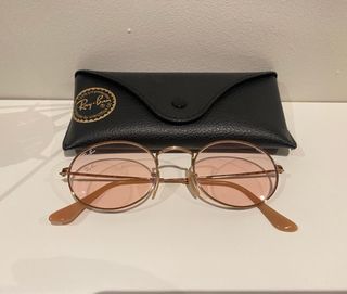Gafas Ray-Ban Ovaladas Rosa y cobre