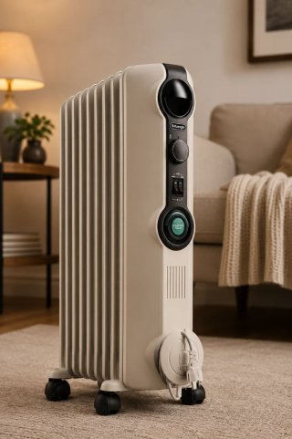 Radiador DeLonghi Eléctrico Aceite