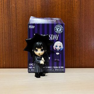 Funko Mystery Mini Wednesday with umbrella