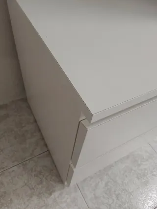 Cómoda Malm Ikea 40x55cm Blanca