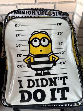 Mochila Minecraft y Minions
