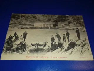 Postal Balneario Panticosa Huesca Aragón