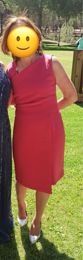 Vestido Pedro del Hierro Fucsia Talla S