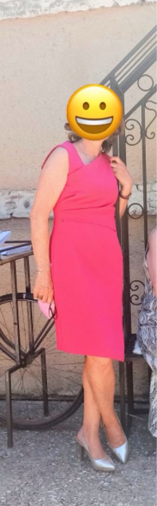 Vestido Pedro del Hierro Fucsia Talla S