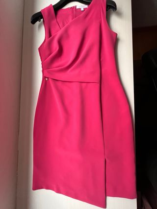 Vestido Pedro del Hierro Fucsia Talla S