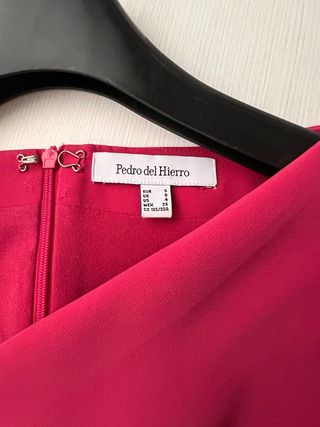 Vestido Pedro del Hierro Fucsia Talla S