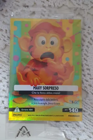 Carta Promo Maxy Sorpreso Brainrot