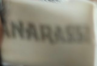 Estola piel sintética suave gris