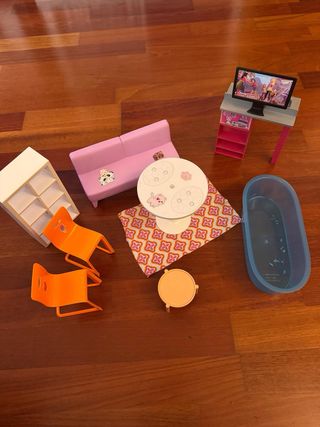 Super Casa de Muñecas Barbie con Accesorios
