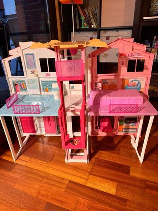 Super Casa de Muñecas Barbie con Accesorios