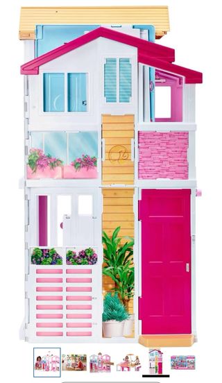 Super Casa de Muñecas Barbie con Accesorios