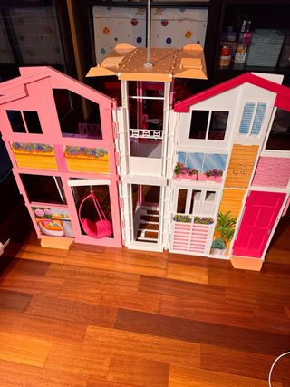 Super Casa de Muñecas Barbie con Accesorios