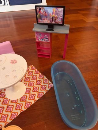 Super Casa de Muñecas Barbie con Accesorios