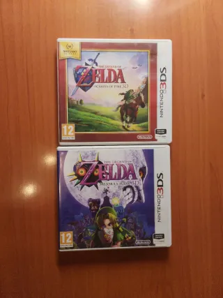 Lote 2 Juegos Zelda Nintendo 3DS
