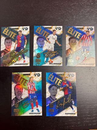Cromos Panini Elite Firmados Megacrack 25/26