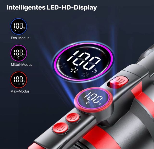 Aspiradora Inalámbrica Dual-Grip