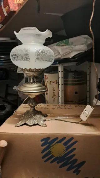 Antiche lampade da tavolo