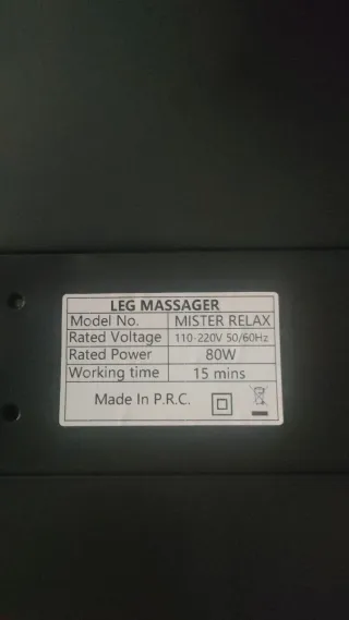 Máquina de Masaje para Pies y Piernas