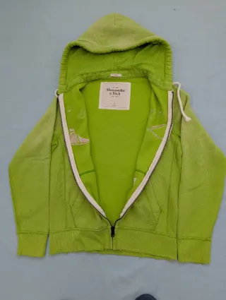 Sudadera Abercrombie & Fitch Verde