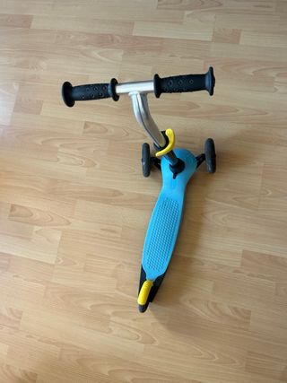 Patinete Oxelo Decathlon 3 ruedas azul