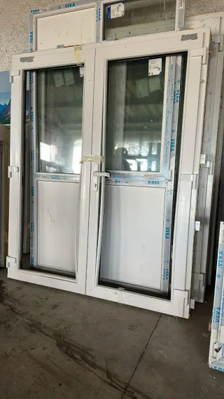 Ventana PVC Doble Hoja VEKA