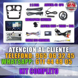 PANTALLA GPS DACIA LODGY RENAULT DOKKER 2012-2020