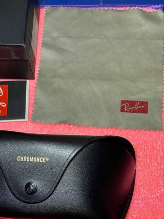 Gafas Ray-Ban Chromance Fibra Lente Rayada