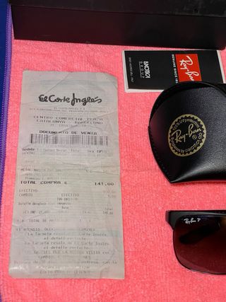 Gafas Ray-Ban Chromance Fibra Lente Rayada