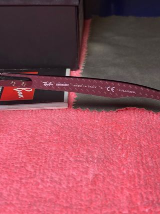 Gafas Ray-Ban Chromance Fibra Lente Rayada