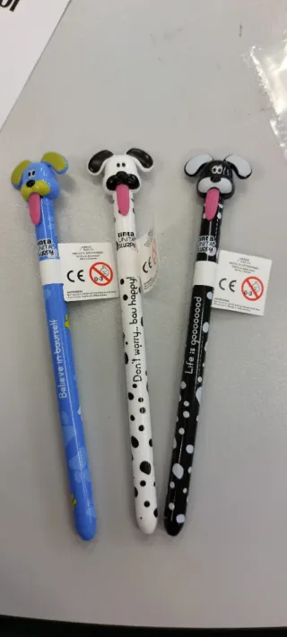 3 penne cancellabili cane