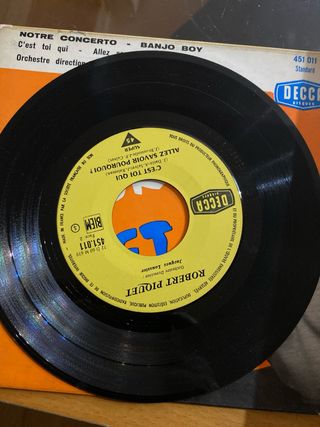 Single Robert Piquet - Notre Concerto