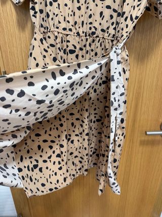 Vestido animal print