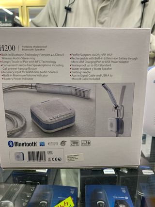 Sangean H200 Radio Portátil Azul y Blanca