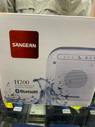 Sangean H200 Radio Portátil Azul y Blanca