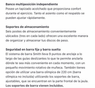 Equipamiento de gimnasio completo o separado