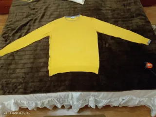 Maglione uomo Cotton &Silk giallo