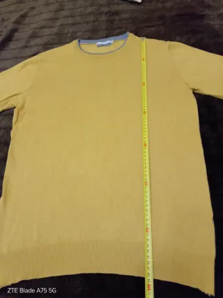 Maglione uomo Cotton &Silk giallo