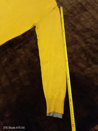 Maglione uomo Cotton &Silk giallo