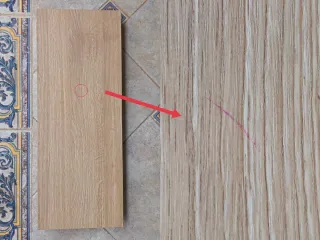 Baldas flotantes madera MDF