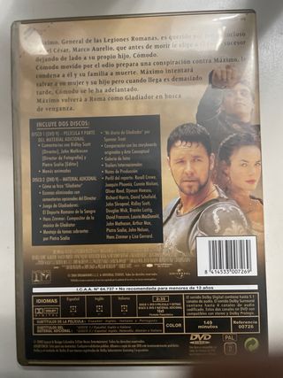 Gladiator El Gladiador DVD - Ridley Scott