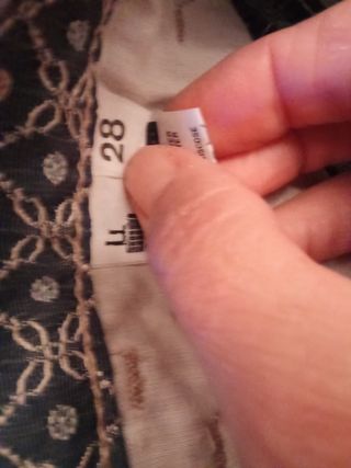 Pantalón vaquero Bordado al hilo