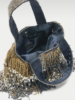 Bolso de fiesta Parfois con abalorios