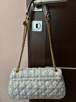 Borsa Guess tracolla azzurra
