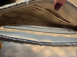 Borsa Guess tracolla azzurra