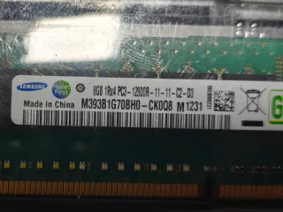 3x Memorias RAM Samsung/HP DDR3 ECC