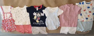 6 conjuntos Lote Ropa Bebé Niño 6-12 Meses